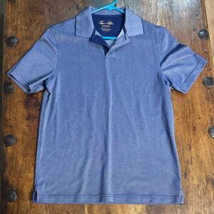 Men's Classic Blue Polo Shirt